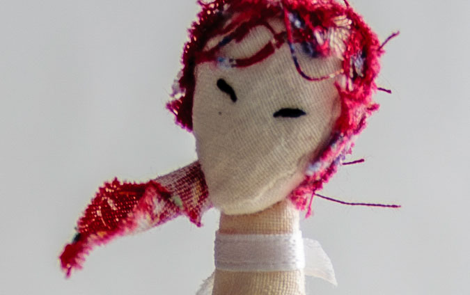 dance fabric sculpture