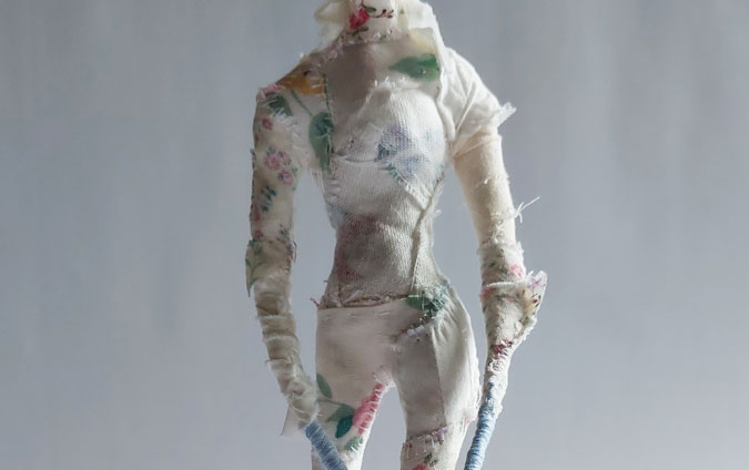 Vintage Step sculpture